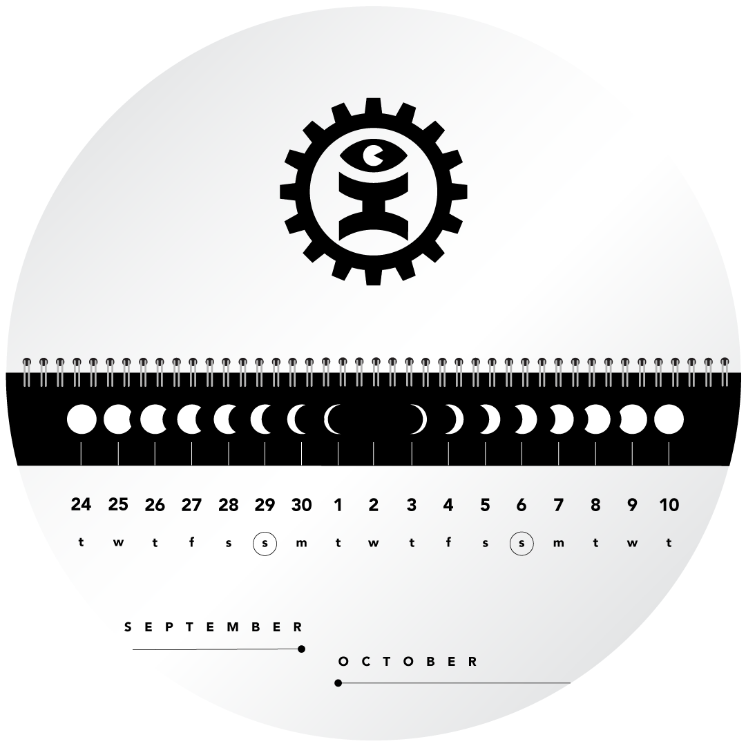 Imageworks Lunar Calendar Huckelberry